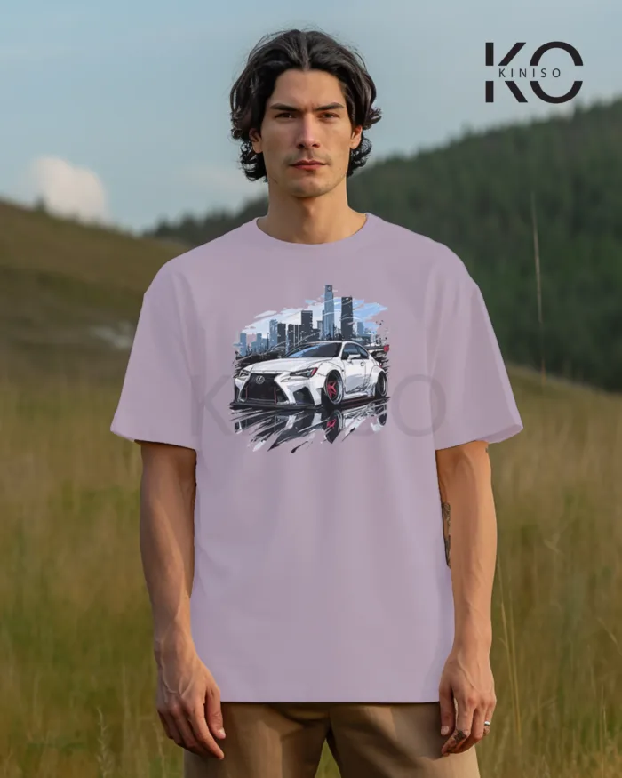 Car t shirt design for men with Lexus Luxury Racing Car Printed - Image 6